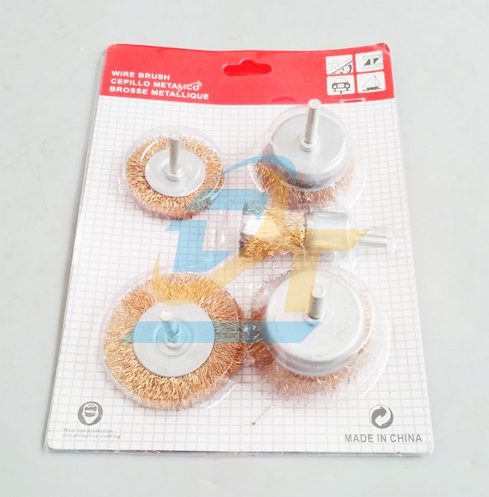 Bộ 5 ch&eacute;n cước sắt đ&aacute;nh gỉ