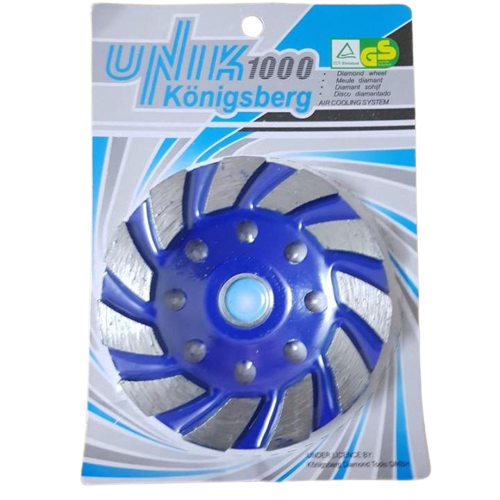 Chén mài bê tông 100mm UNIK