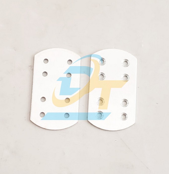 Ke sắt thẳng (Bát thẳng) 8 lỗ 100mm - Bản đại 45mm