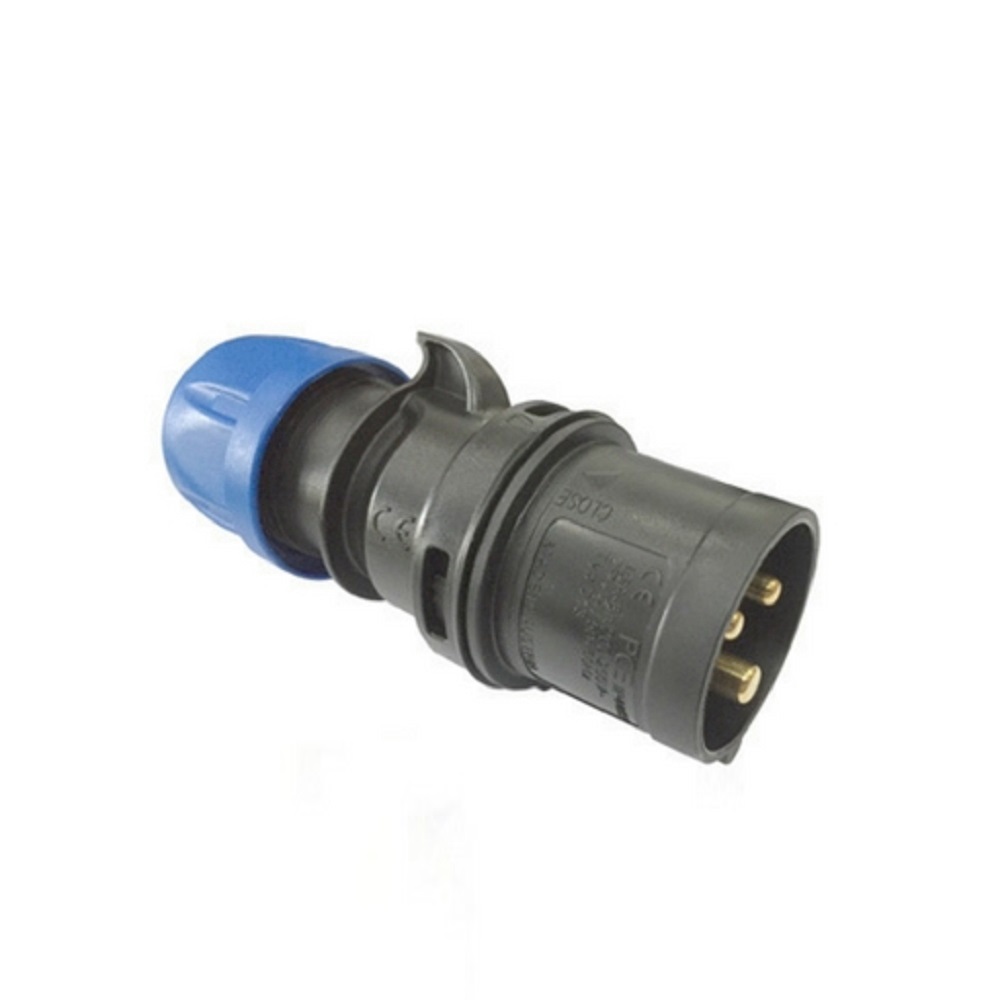 Phích cắm công nghiệp 3P-16A-230V IP44 PCE F013-6ECO