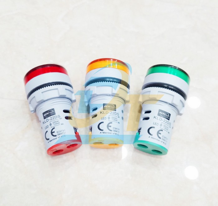 Đ&egrave;n b&aacute;o pha 220V phi 22mm Kentech KLD-22DS