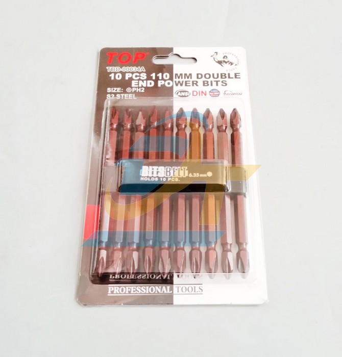 Mũi v&iacute;t 2 đầu n&acirc;u d&agrave;i PH2x110mm TOP TBD-00034A