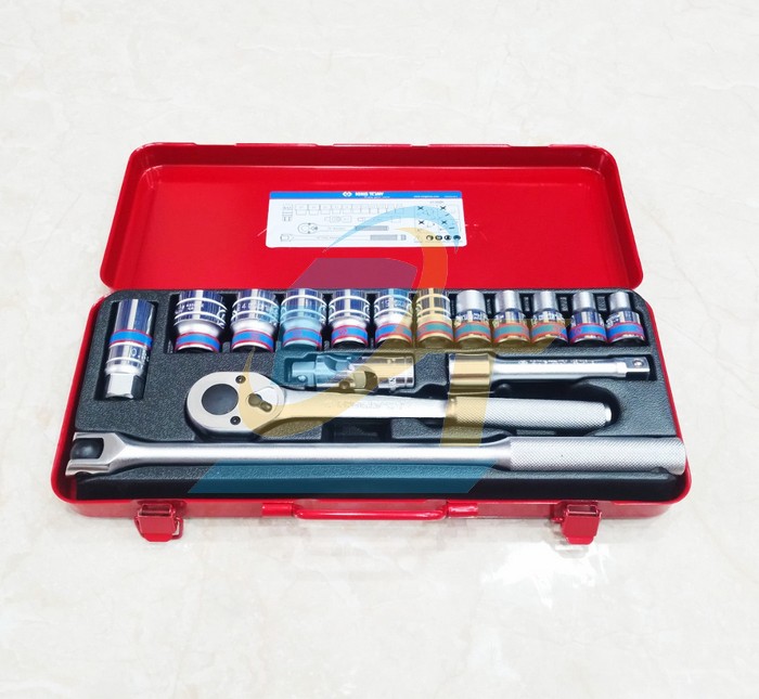Bộ tuýp 1/2" 16 chi tiết 8-24mm Kingtony 4516MR
