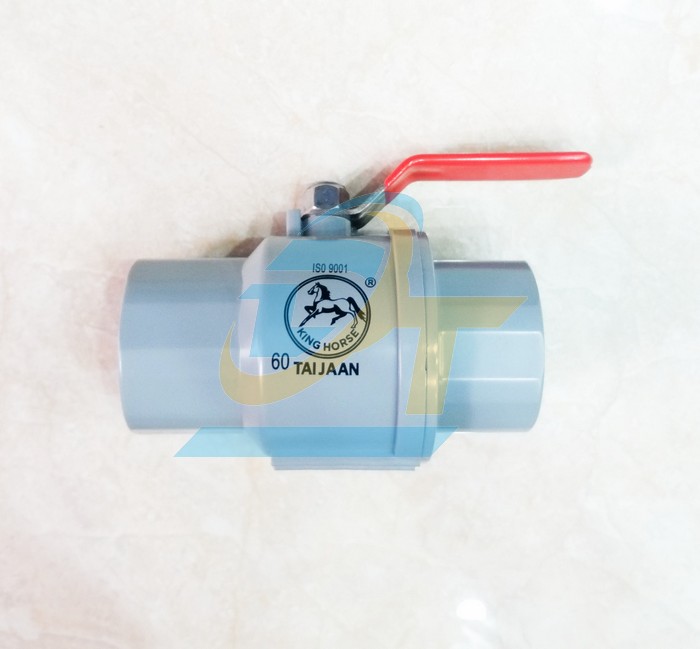 Van nhựa PVC tay gạt inox, cầu xi 60 Taijaan