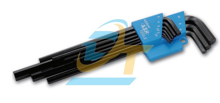 Bộ lục giác thường hệ mét 9 chi tiết Asahi ALS0990
