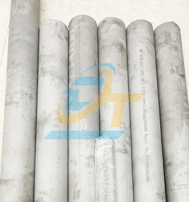 Ống đúc inox 304 phi 76x5.16mm - Cây 0.8m