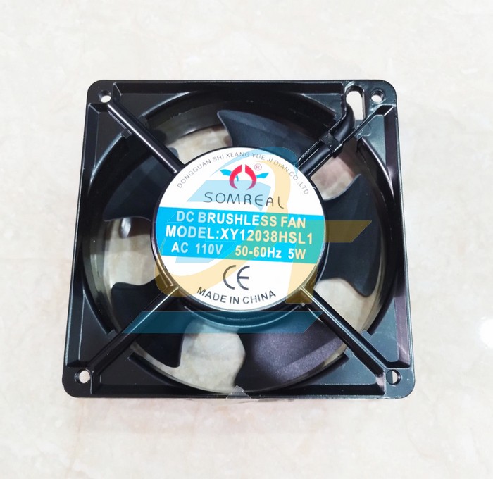 Quạt hút 120x120x38mm 110V Somreal XY12038HSL1