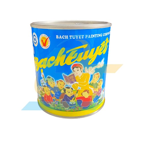 Sơn Alkyd (bóng) Bạch Tuyết 2.8kg - Màu trắng 100