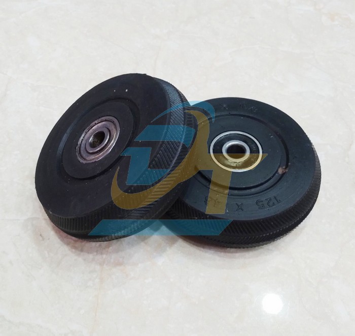 Bánh xe cao su bạc đạn 125x45