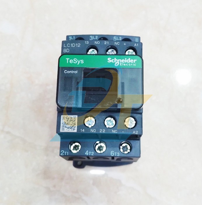 Khởi động từ 3P 12A 24V Schneider LC1D12BD
