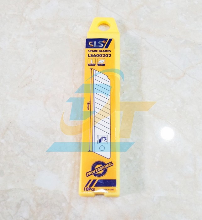 Lưỡi dao rọc giấy thép SK5 0.5x18x100mm LS+ LS600202