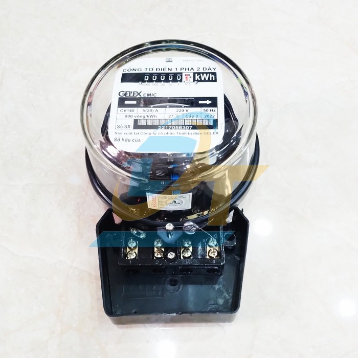 Công tơ điện 1P 220V Gelex Emic CV140 5(20)A