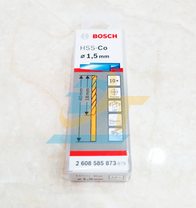 Mũi khoan inox HSS-Co 1.5mm Bosch 2608585873