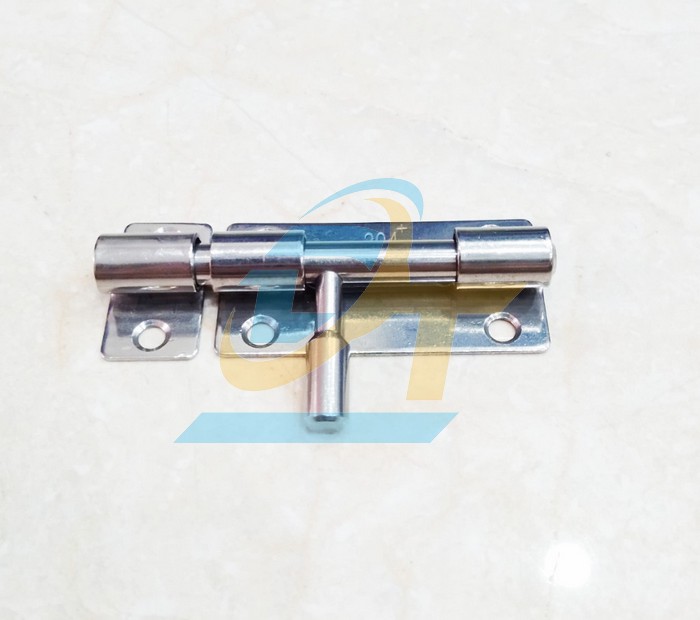 Chốt cửa ngang inox 304 dài 1 tấc (62x32x18mm)