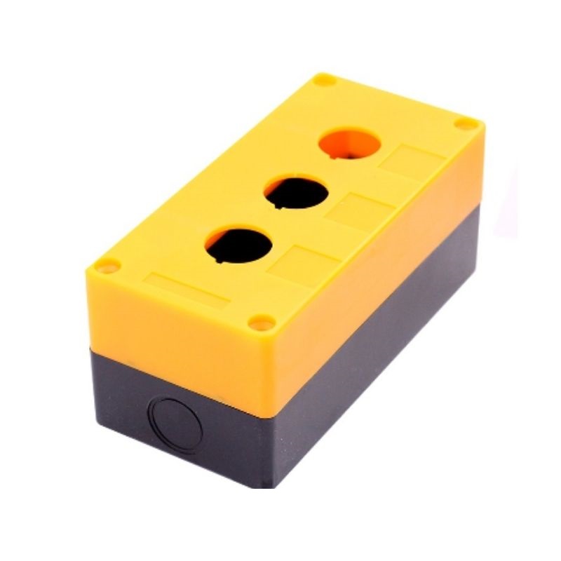 Hộp nút nhấn 3 lỗ 150x65x71mm phi 22