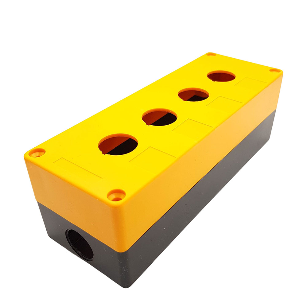 Hộp nút nhấn 4 lỗ 190x65x70mm phi 22