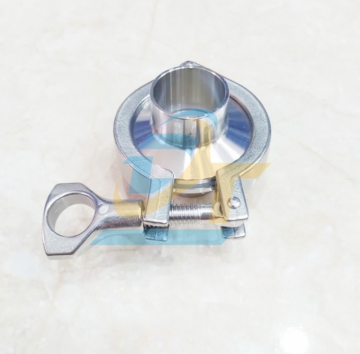 Khớp nối nhanh Clamp vi sinh inox 304 DN20 - Phi 27