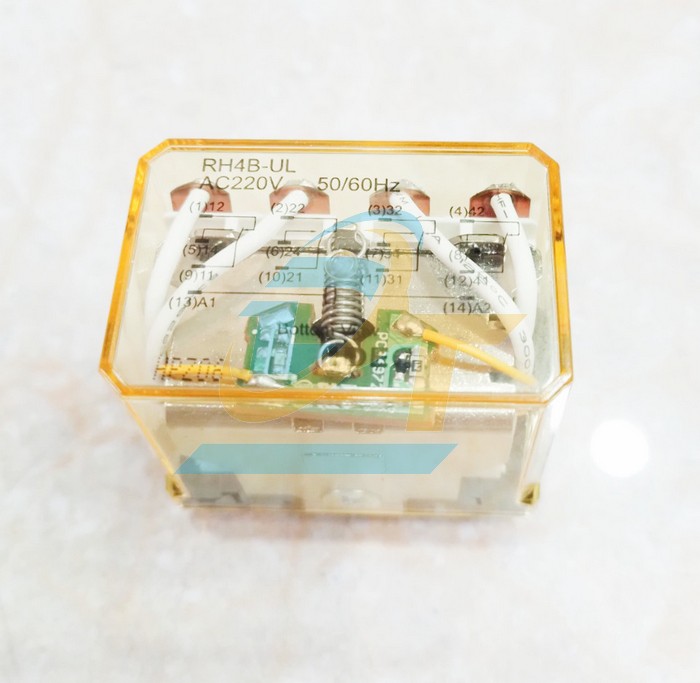 Relay trung gian 14 chân 220V Idec RH4B-UL
