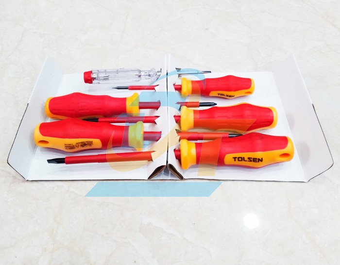 Bộ tua vít cách điện 6 cây Tolsen 38013