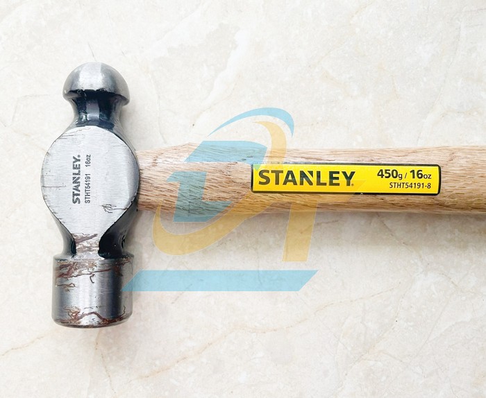Búa đầu tròn cán gỗ 450g/16oz Stanley STHT54191-8