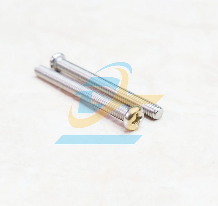 Bulong bake đầu tròn inox 304 M4x30