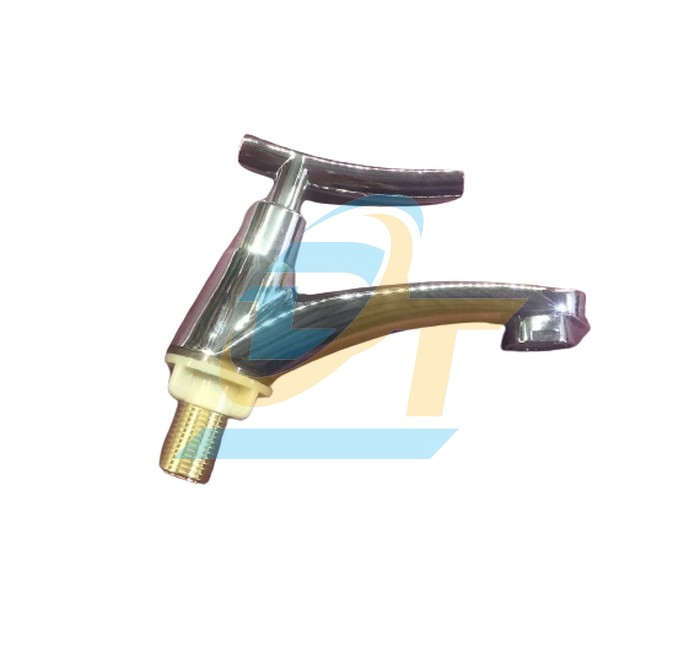 Vòi lavabo lạnh đồng thau mạ Crome LVB 12A