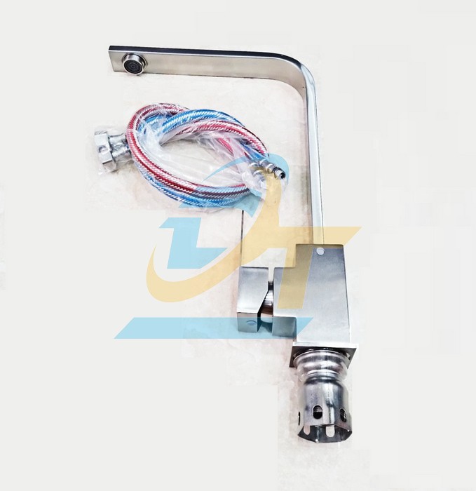 Vòi rửa chén nóng lạnh vuông Inox 304 Fotar N4003