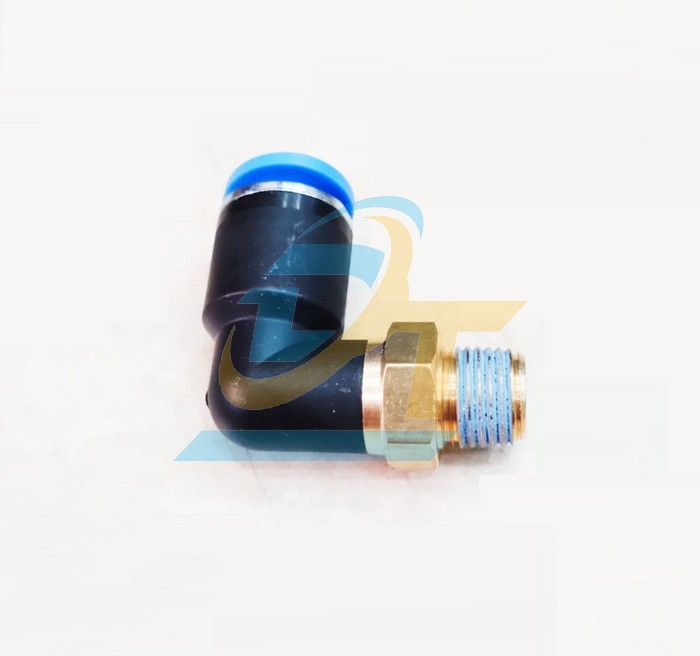 Co nối hơi chữ L phi 12mm - Ren ngoài 13mm Sang-A GPL1202
