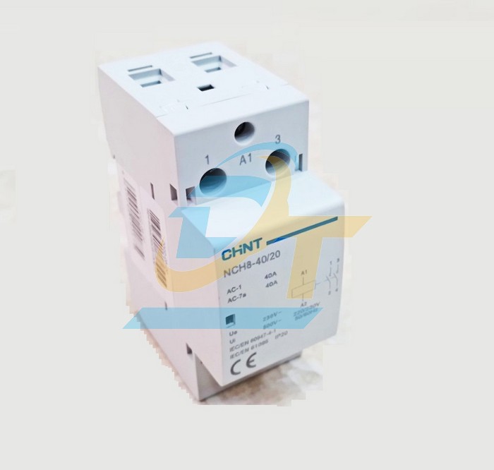 Khởi động từ 1P 40A 220/230V Chint NCH8-40/20