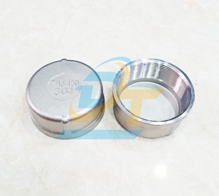Nắp bít ren trong inox 304 phi 76