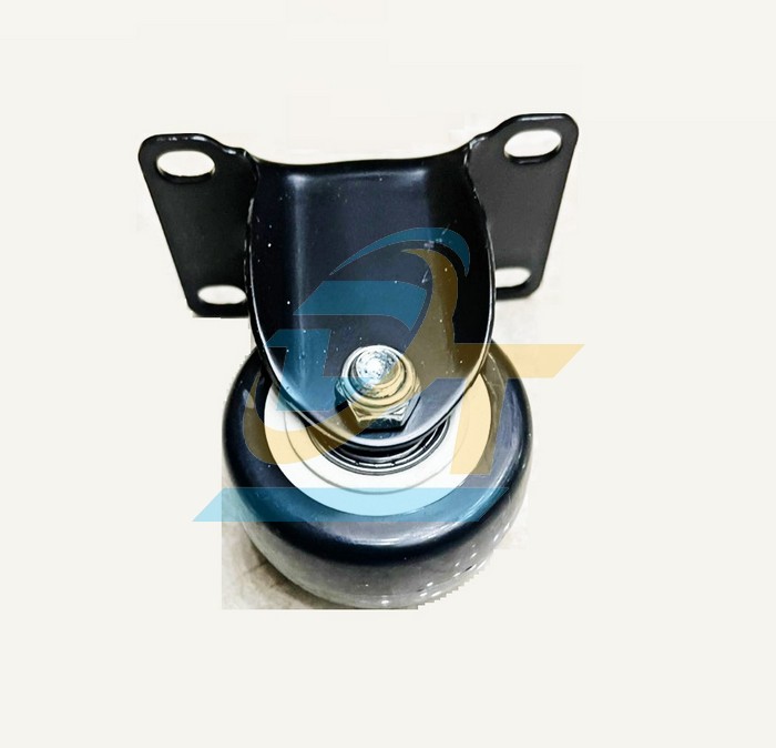 Bánh xe nhựa PVC phi 63 cố định