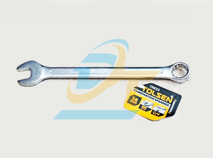 Cờ lê vòng miệng 14mm Tolsen 15822