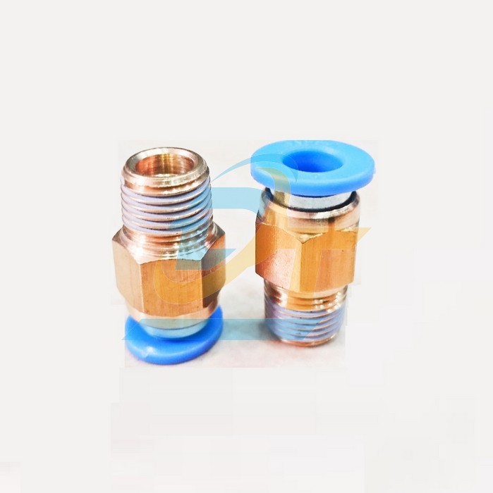 Đầu nối hơi thẳng ren ngoài 13 ống 6 Sang-A GPC0602