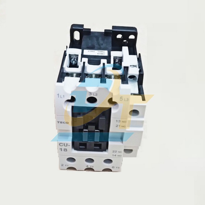 Khởi động từ 3P 18A 220V Teco CU-18