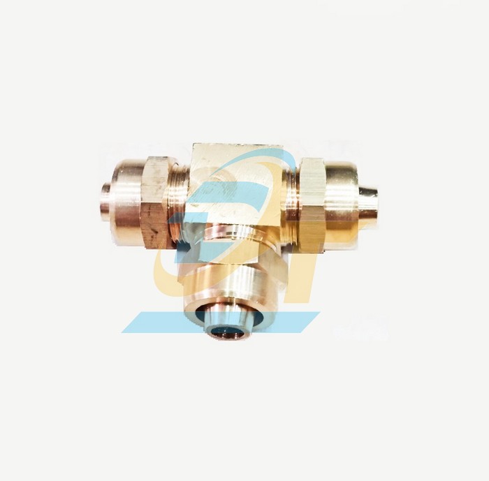 Tê thau siết ống hơi (Nối thau 3 ngã) 10mm