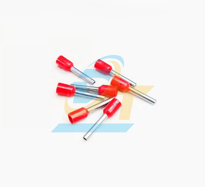 Đầu cos pin rỗng E2508 (Tiết diện cáp 2.5mm2)