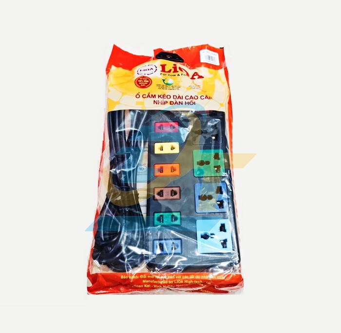 Ổ cắm điện đa năng 10 chấu LiOA 4D6S52 - dây dài 5m