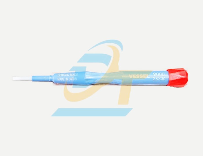 Tua vít dẹp chính xác bằng gốm No.9000 Vessel 2.6x30