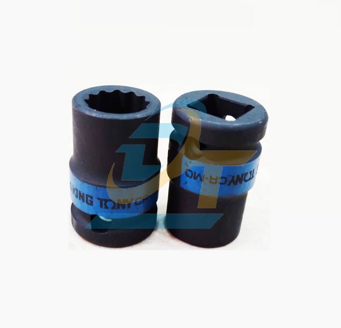 Đầu tuýp đen 1/2'' ra đầu bông 14mm Kingtony 453014M