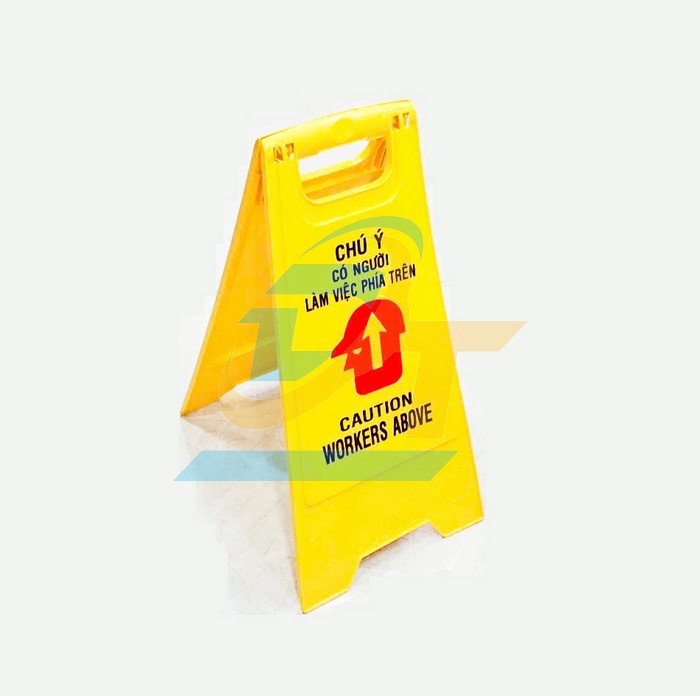 Biển cảnh báo chữ A bằng nhựa 30x60cm
