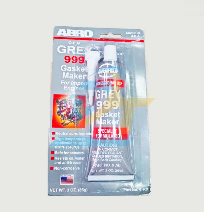 Keo thế ron chịu nhiệt màu xám ABRO Grey 999 Gasket Maker 85g