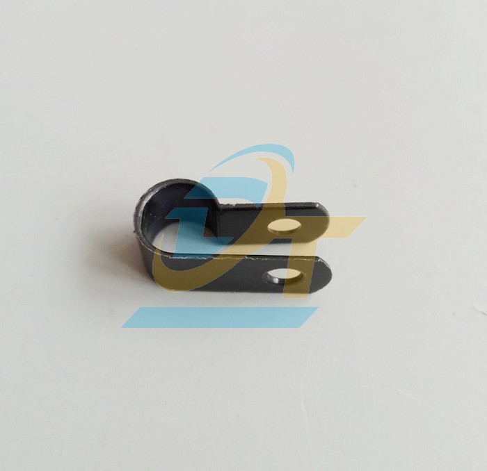 Kẹp nhựa cố định dây 13.2mm chữ R - Màu đen