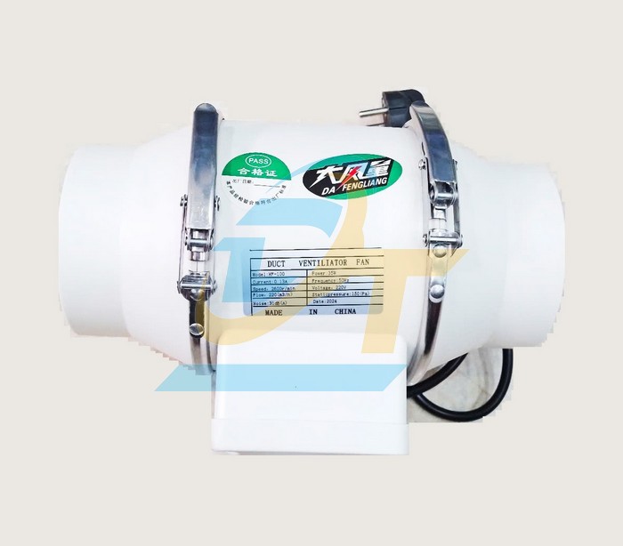 Quạt thông gió nối ống 35W 0.13A 220V HF-100