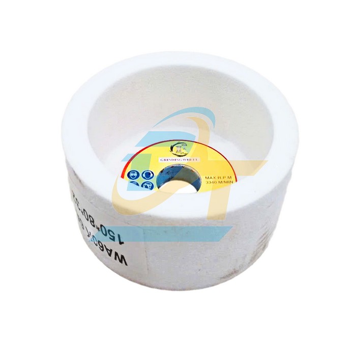 Đá mài dạng lon màu trắng WA60K 6A 150x80x32