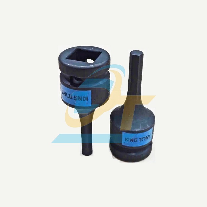 Đầu tuýp đen 1/2" bít lục giác 6mm Kingtony 405506M