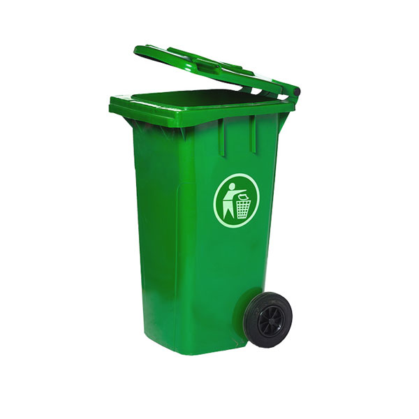 Thùng rác nhựa 120 lít có bánh xe