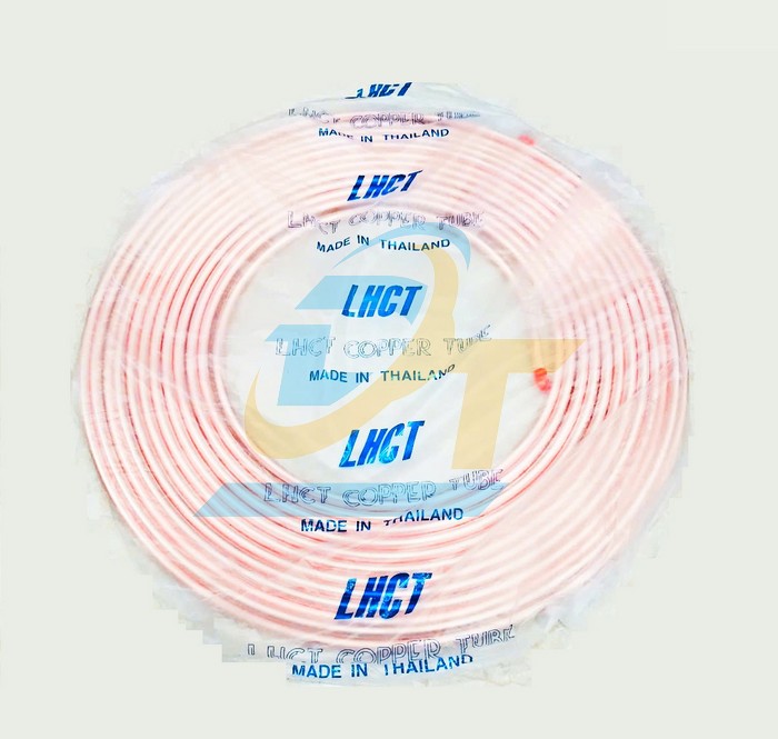 Ống đồng m&aacute;y lạnh LHCT 12.7x1.02mm - Cuộn 15m