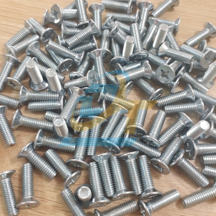 Bulong bake đầu bằng mạ kẽm M6x20  VietNam | Gi&aacute; rẻ nhất - C&ocirc;ng Ty TNHH Thương Mại Dịch Vụ Đạt T&acirc;m