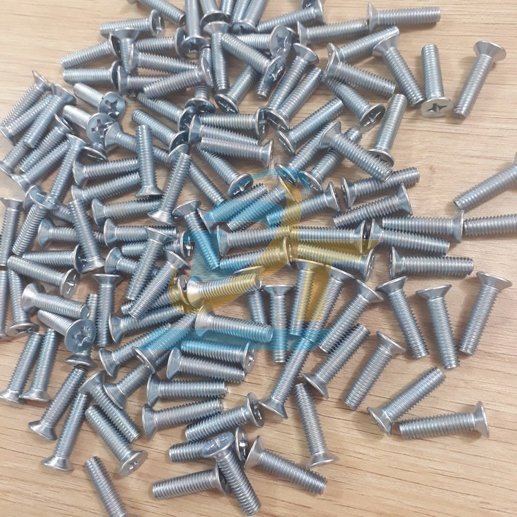 Bulong bake đầu bằng mạ kẽm M6x25  VietNam | Gi&aacute; rẻ nhất - C&ocirc;ng Ty TNHH Thương Mại Dịch Vụ Đạt T&acirc;m