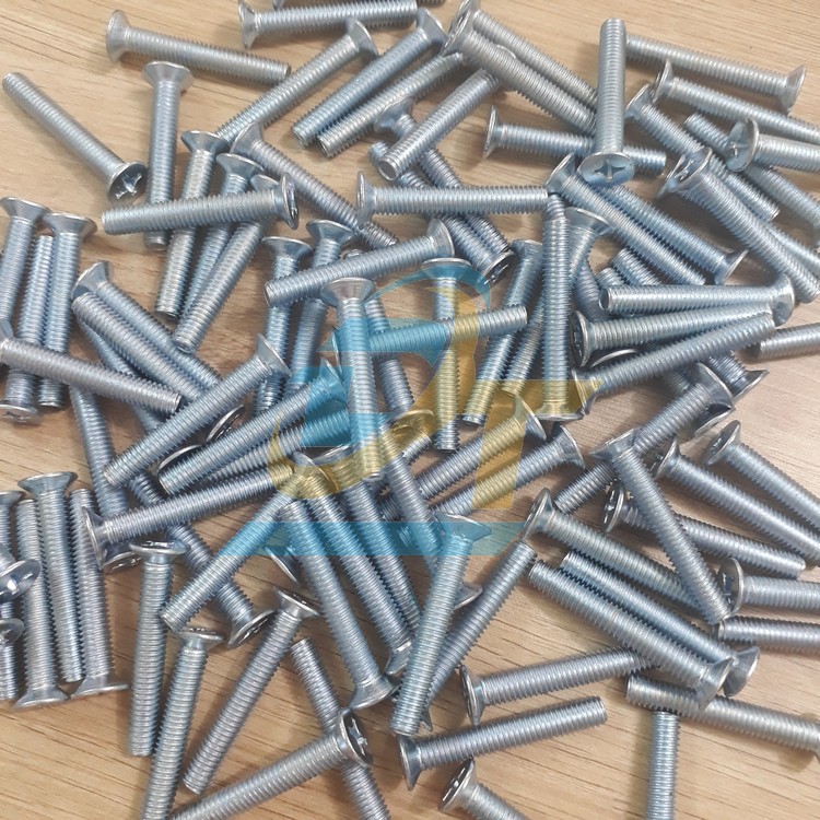 Bulong bake đầu bằng mạ kẽm M6x40  VietNam | Gi&aacute; rẻ nhất - C&ocirc;ng Ty TNHH Thương Mại Dịch Vụ Đạt T&acirc;m